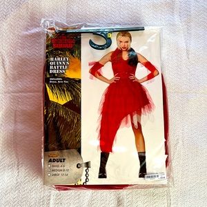 Harley Quinn red dress costume